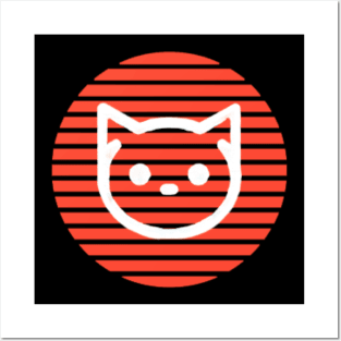 r/AnimalsOnReddit (Cat Logo) - Items Include Posters and Art